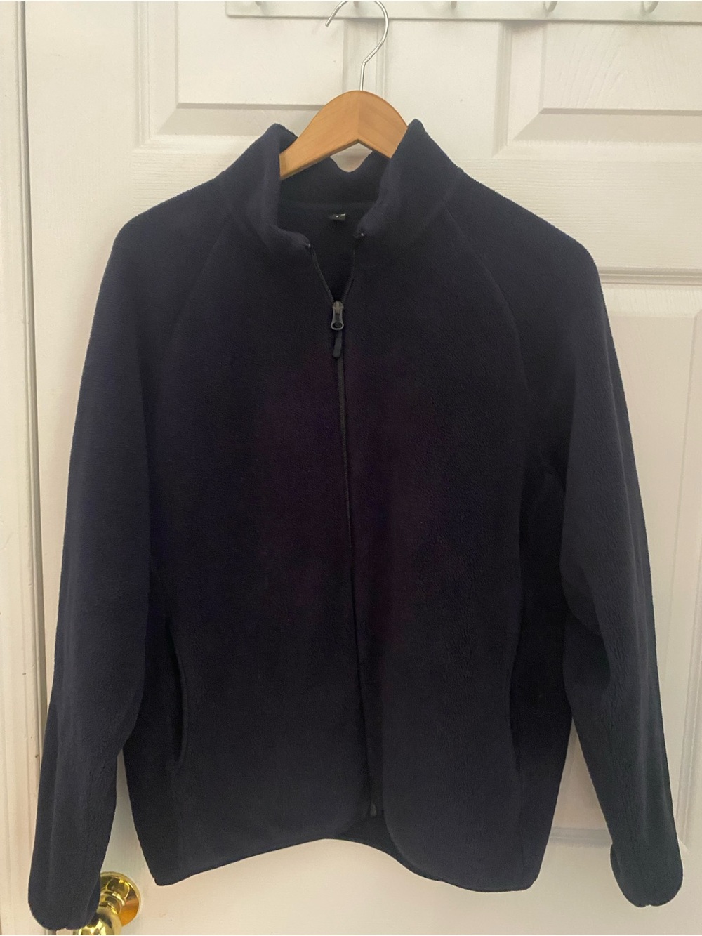 Uniqlo Men's Dark Navy Full-Zip Fleece Jacket #16